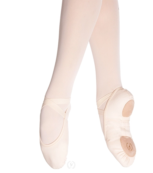 New Ballet Shoes Eurotard A1004a Canvas Split Sole Stretch