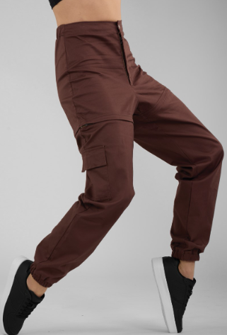 Pre-Owned Costume Pants Weissman 17205 Brown Medium Child Hip Hop Clogging