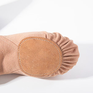 New Jazz Shoes DUX Canvas Split Sole Slip On Black and Tan