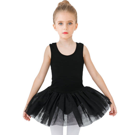 Pre-Owned Leotard Tutu Dress Small Child 4/5 Stelle Tank Cotton Ballet Tap