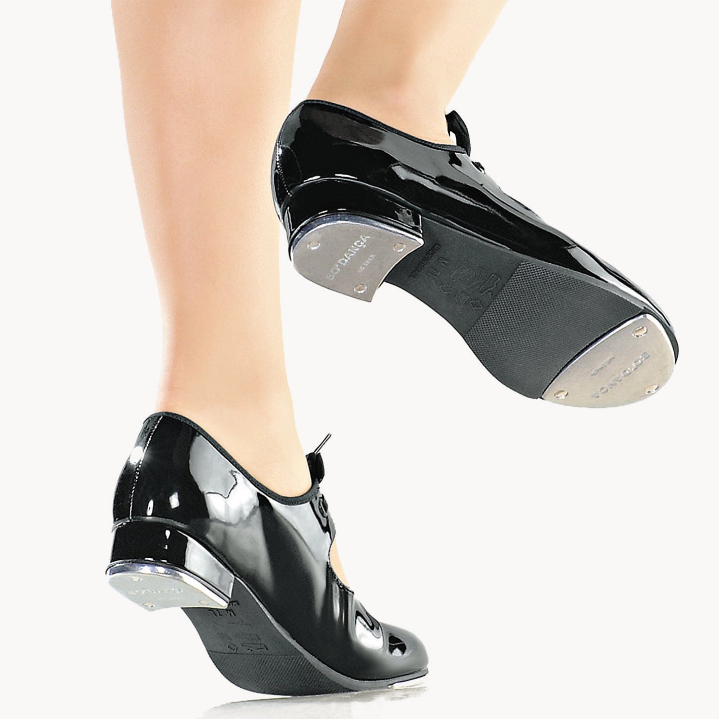 New Tap Shoes Toddler - Kids So Danca TA35-Tyette Tap Black