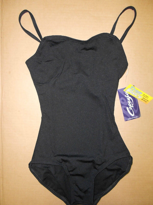 NEW Leotard Capezio TB49 Multiple Colors Adult Size Black Camisole Lycra