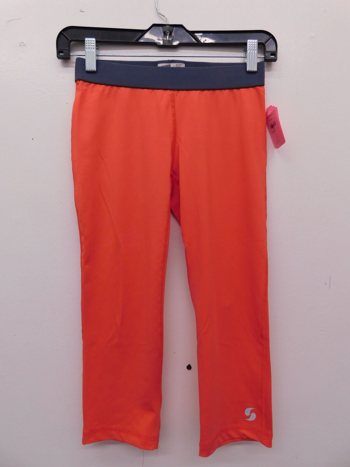 Pre-Owned Leggings Soffe  1125G Large Child Orange  Jazz
