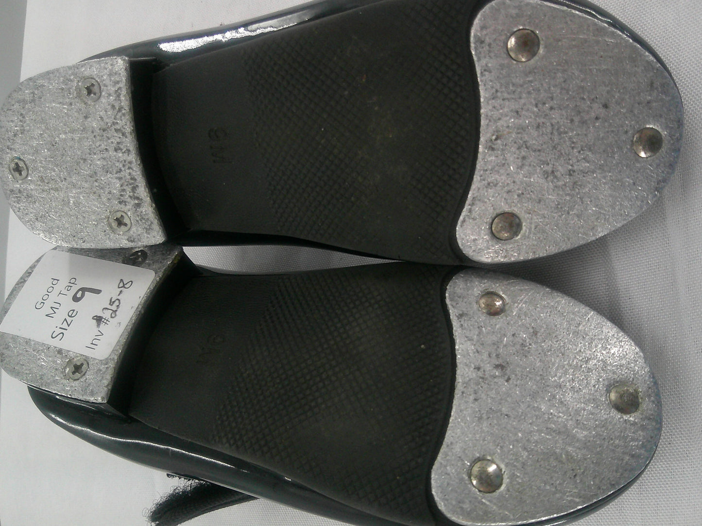 Pre-Owned Tap Shoes Danshuz Toddler 9M Mary Jane Leather