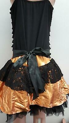 Pre-Owned Costume Weissman  5348 Medium Child Copper Dress Jazz Tap