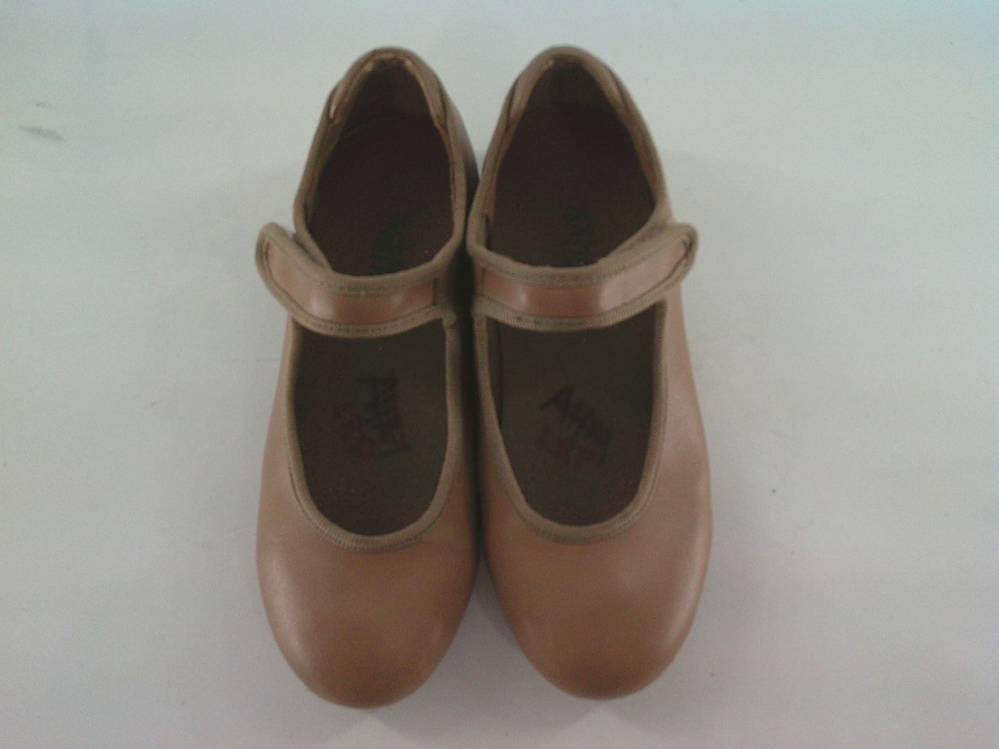 Pre-Owned Tap Shoes Danshuz Kids 12.5M Mary Jane Leather Loop Strap No Buckle