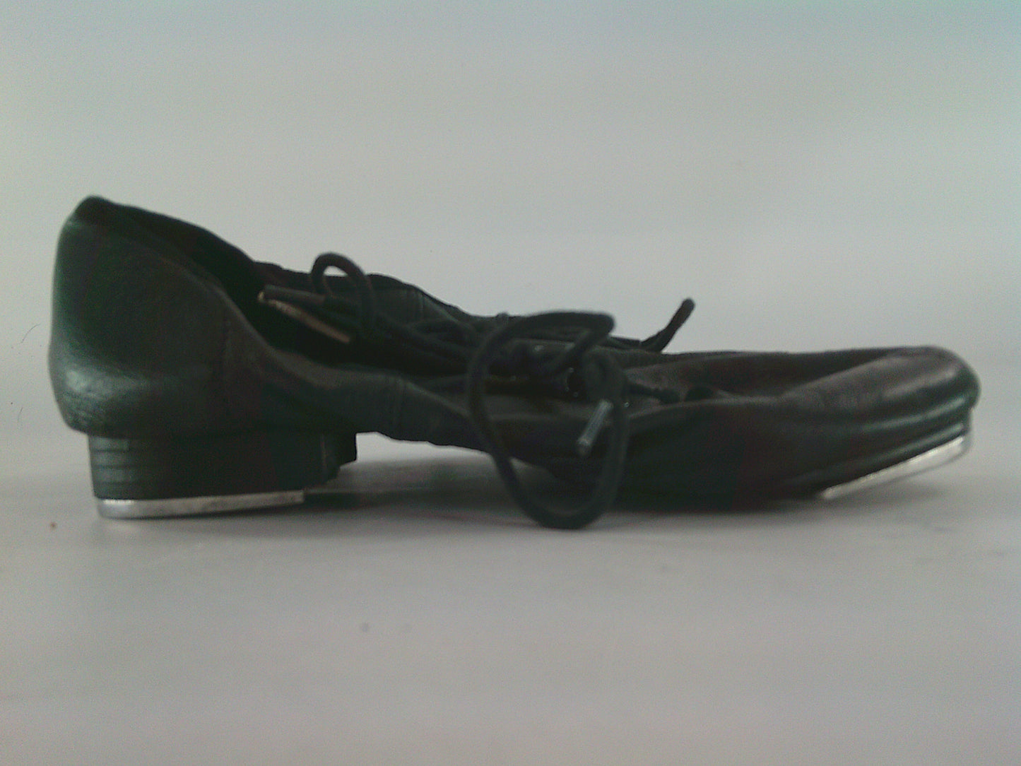 Pre-Owned Tap Shoes DanzNMotion Adult 5.5M Oxford Leather  Split Sole