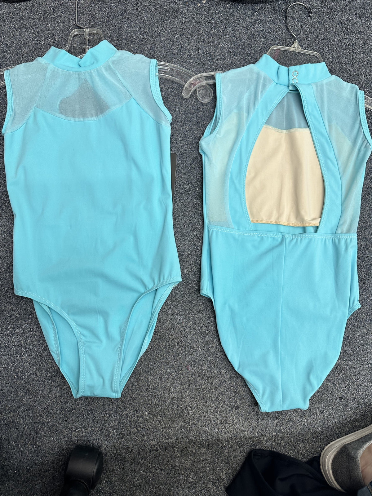 Pre-Owned Leotard Mint Aqua XS Adult Alice Roma Ballet Modern