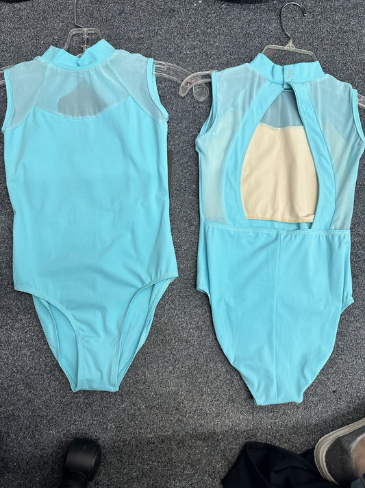 Pre-Owned Leotard Mint Aqua XS Adult Alice Roma Ballet Modern
