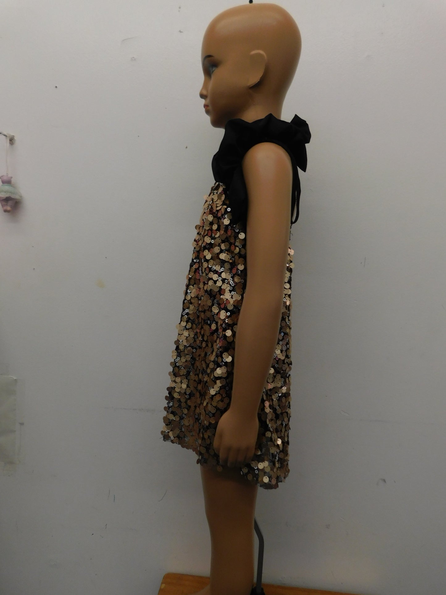 Pre-Owned Costume Costume Gallery  17306 Medium Child Gold  Jazz