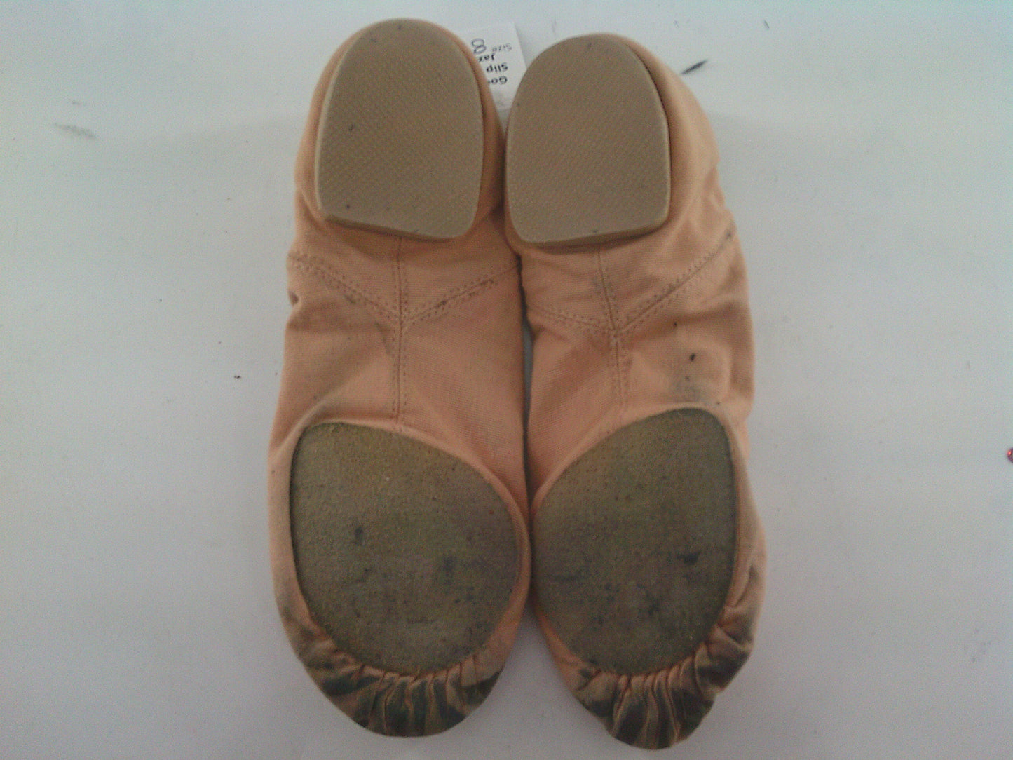 Pre-Owned Jazz Shoes So Danca Adult 8M  Stretch Canvas Slip On Split Sole