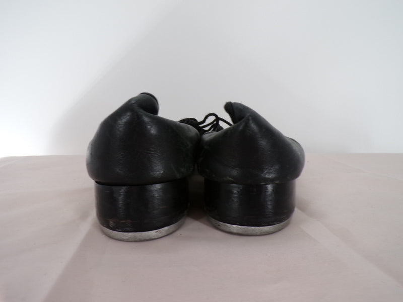 Pre-Owned Tap Shoes Bloch Adult 6M Oxford Leather Lace Up Full Sole