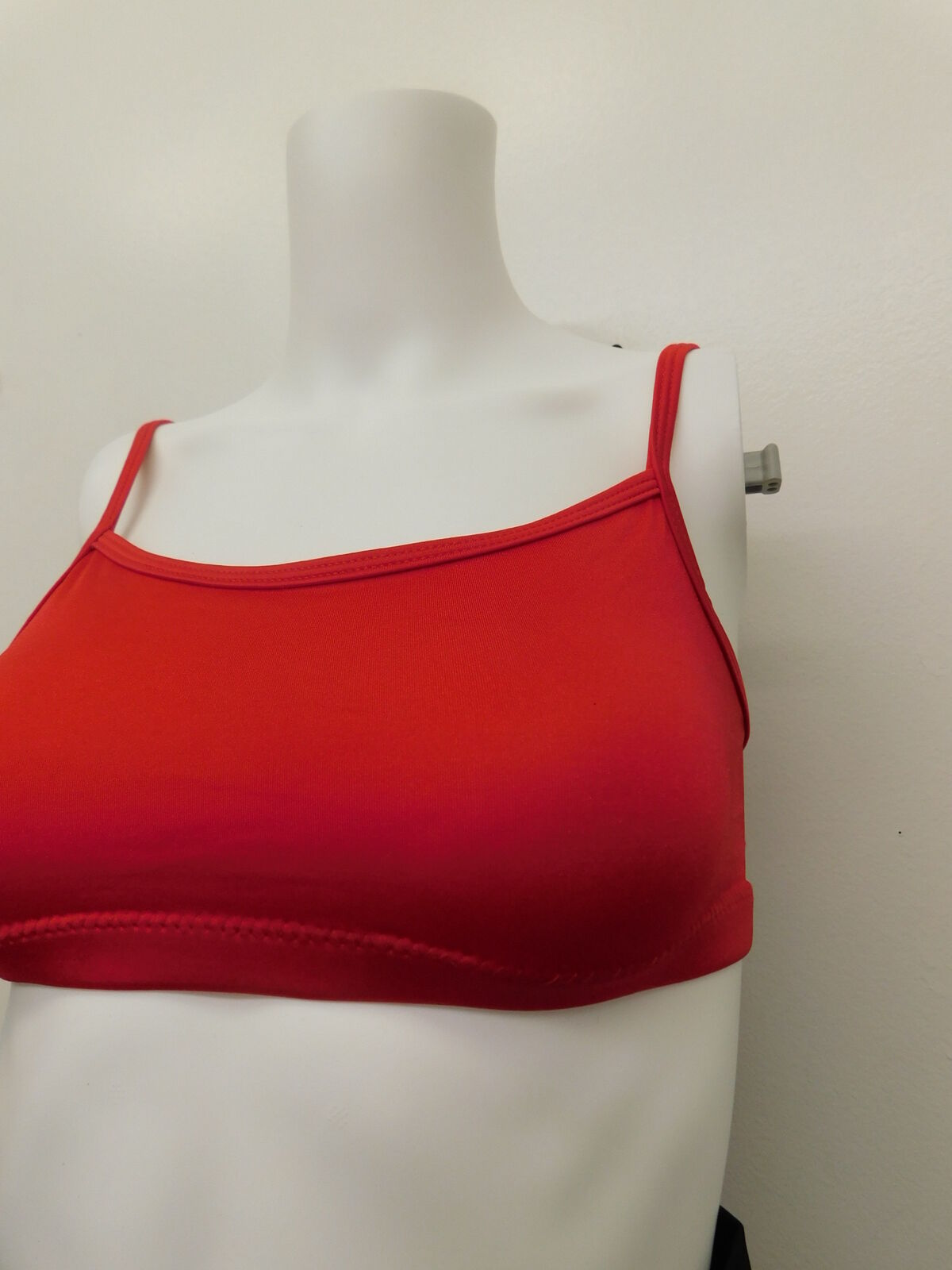Pre-Owned Costume Curtain Call   XL Child Red 3 piece Hip Hop Rhinestones
