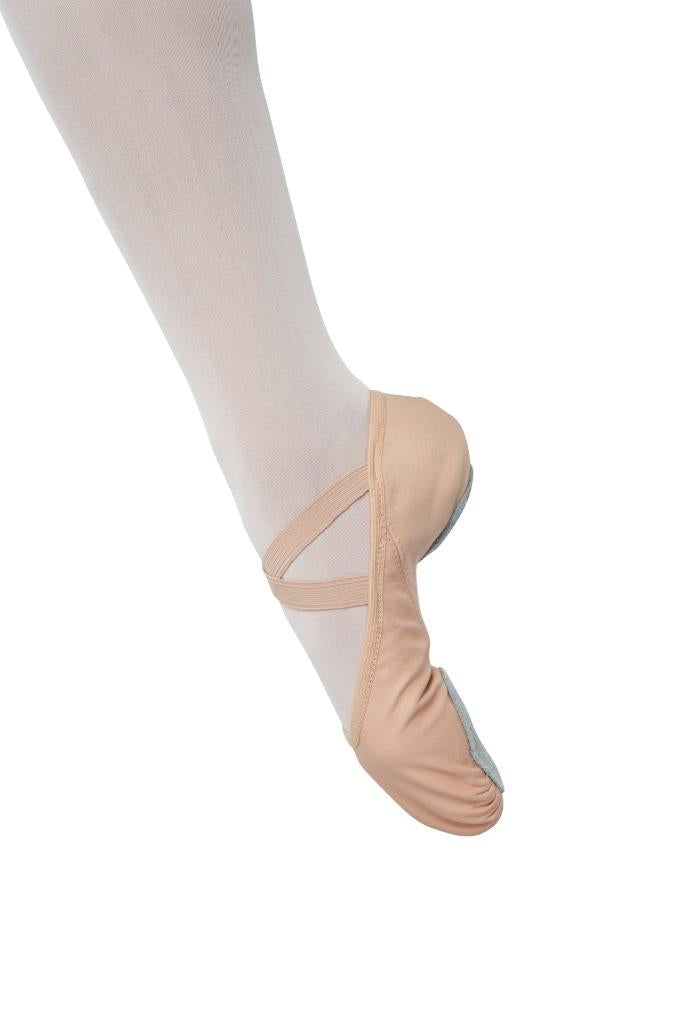 NEW Ballet Shoes Danz N Motion 397 Child Sizes Leather Cross Straps Split Sole
