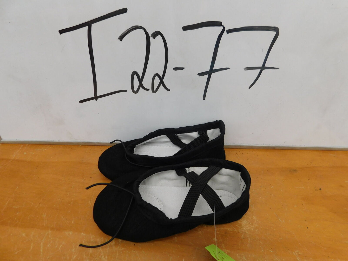 Pre-Owned Ballet Shoes Stelle Toddler 6M  Canvas  Split Sole