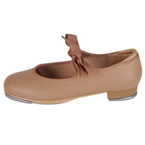 Pre-Owned Tap Shoes Danshuz Big Kid 4M Tyette Leather Elastic Student