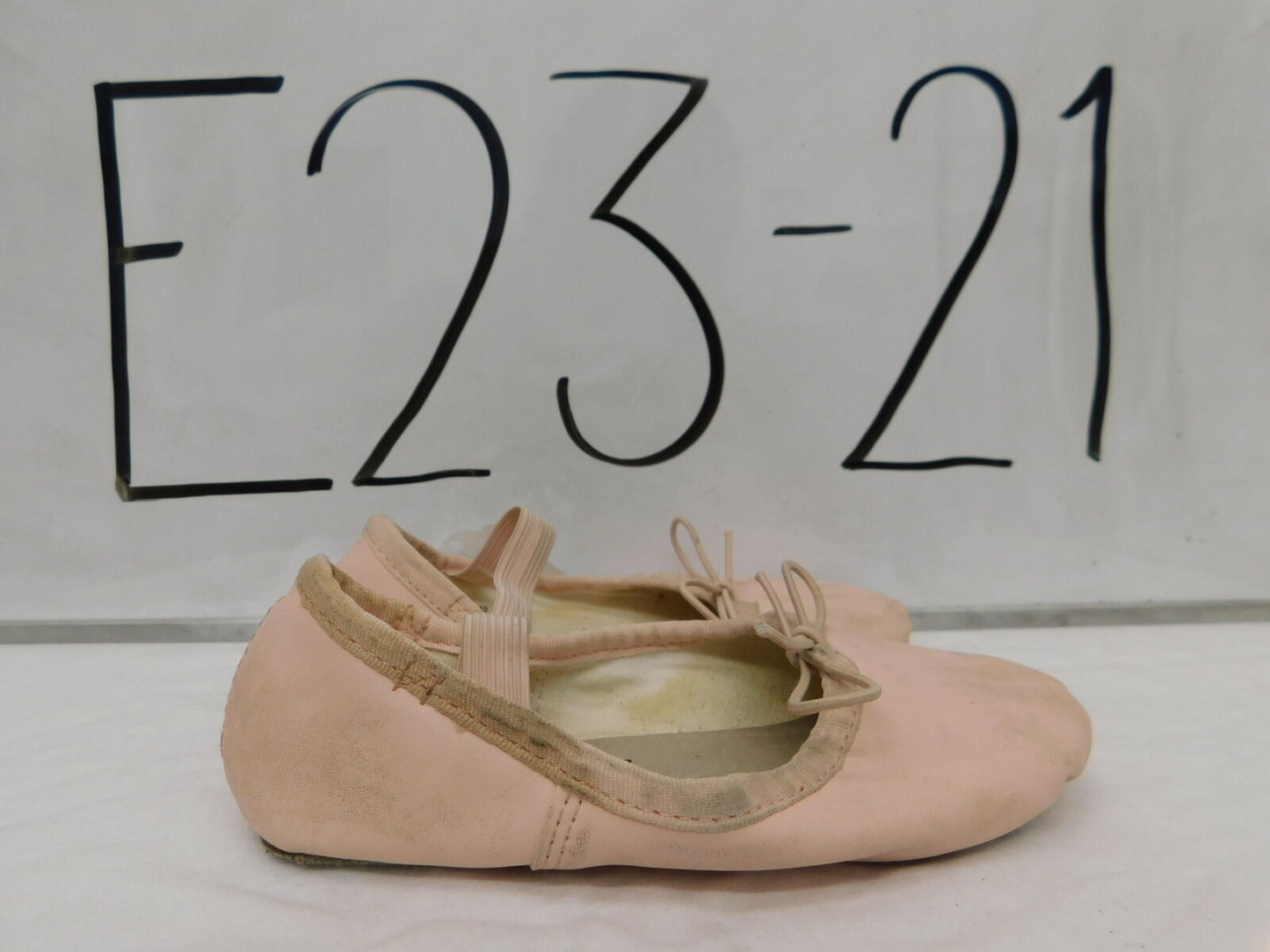 Pre-Owned Ballet Shoes Freestyle Toddler 10M  Leather  Full Sole