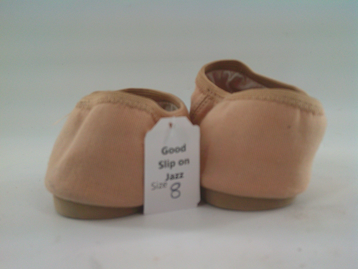 Pre-Owned Jazz Shoes So Danca Adult 8M  Stretch Canvas Slip On Split Sole