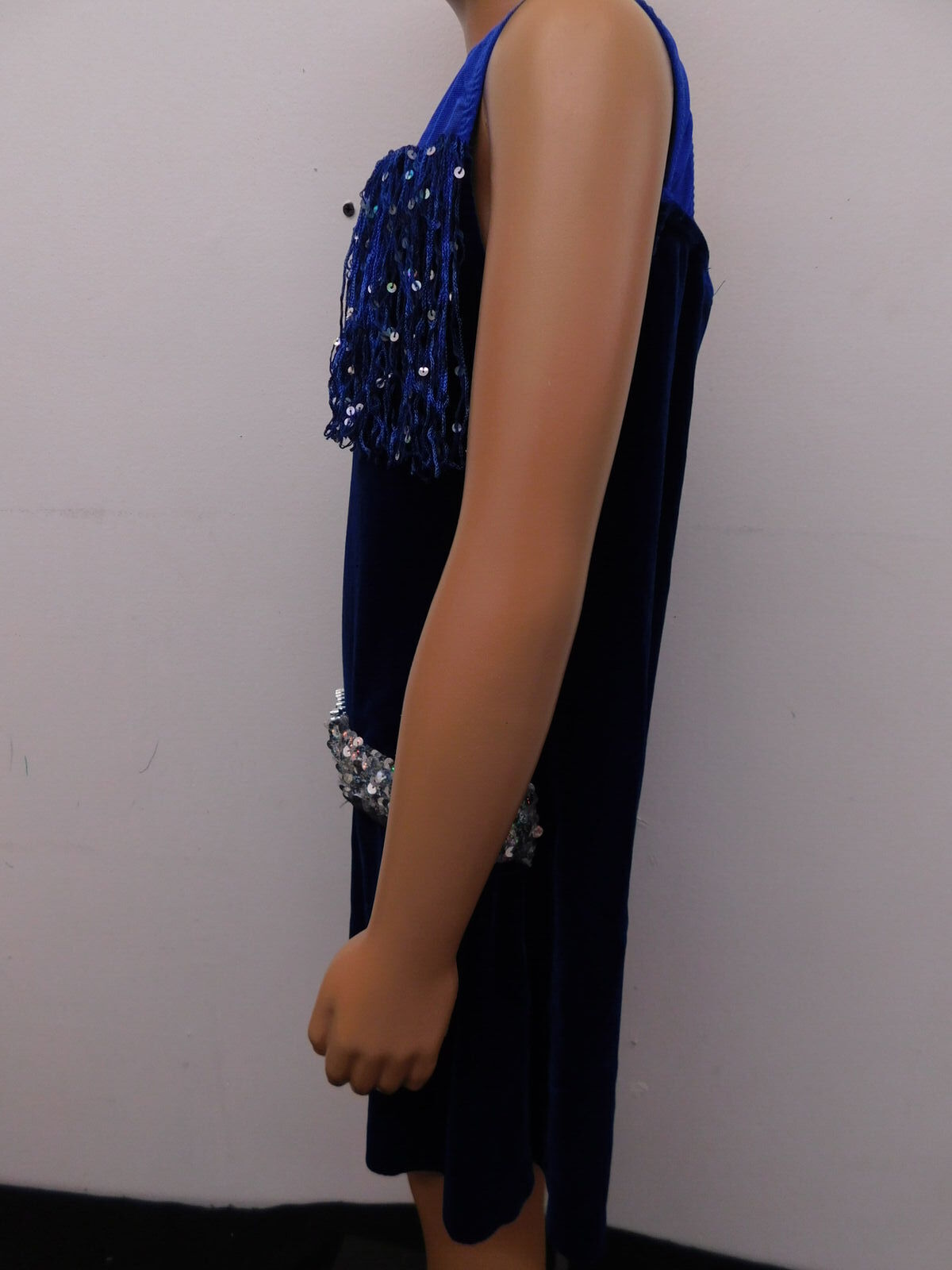 Pre-Owned Costume Dansco   Large Child Blue  Jazz