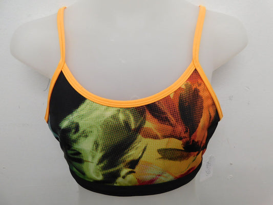 Pre-Owned Sports Bra Reebok   Small Adult Orange  Jazz