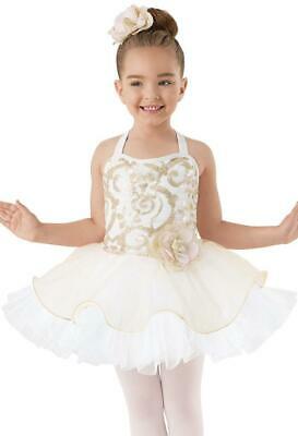 Pre-Owned Costume Weissman  9366 Small Child Gold  Ballet
