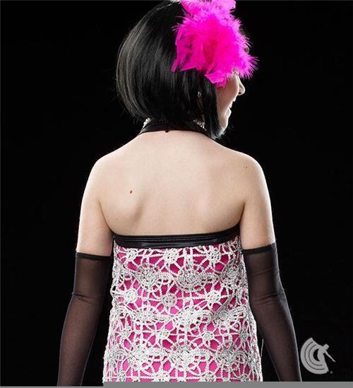 Pre-Owned Costume Curtain Call  E521 Medium Child Pink  Tap