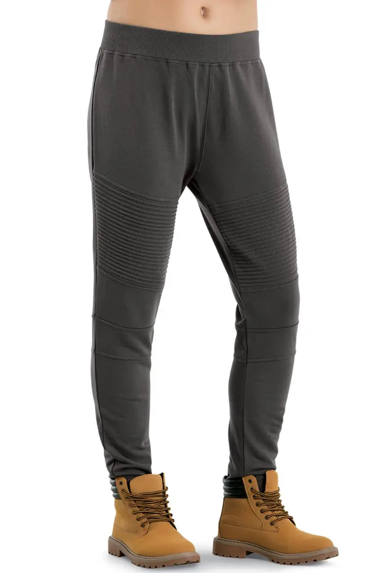Pre-Owned Joggers Large Child Gray Weissman Ah10447 Hip Hop Tap Jazz