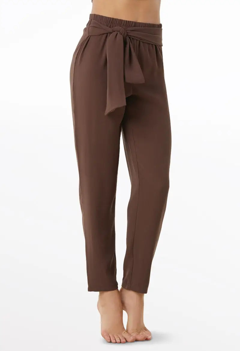 Pre-Owned Pants Balera AH10783 Medium Adult Brown Jazz Tap Contemporary