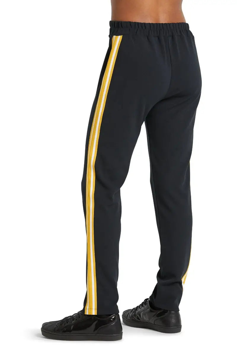 Pre-Owned Jogger Track Pants Balera AH11251 Small Adult Yellow Hip Hop Tap