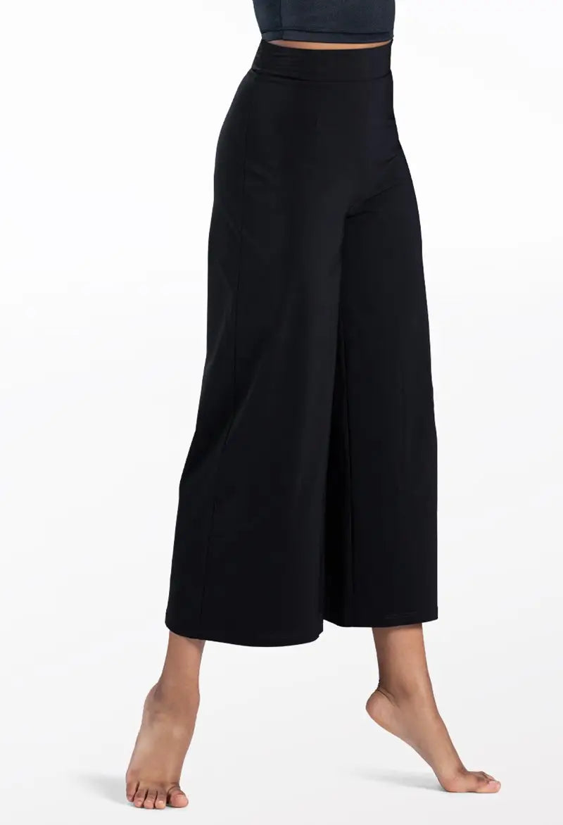 Pre-Owned Costume Pants Balera Ah12577 XS Adult Wide Leg Suit Black Jazz