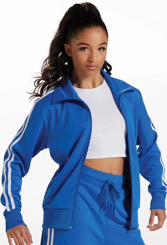Pre-Owned Track Jacket Urban Groove  AH9280 Large Child Royal Blue Hip Hop Tap Clogging