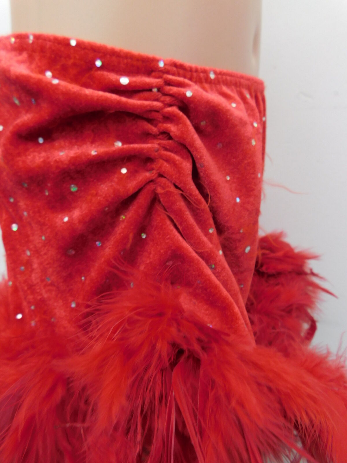 Pre-Owned Skirt Weissman  32-5748 Medium Adult Red  Ballet