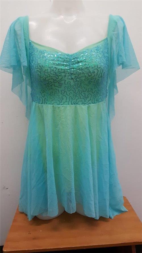Pre-Owned Costume Art Stone  2214 Large Child Blue  Contemporary