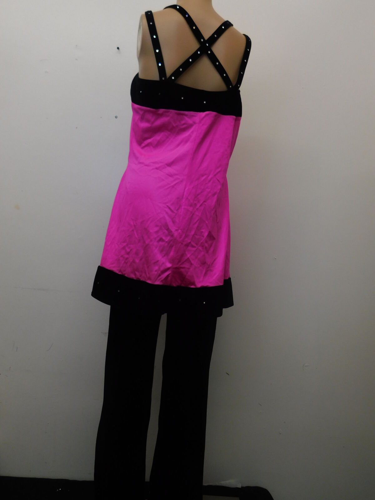 Pre-Owned Costume The Competitor   Large Adult Hot Pink  Jazz