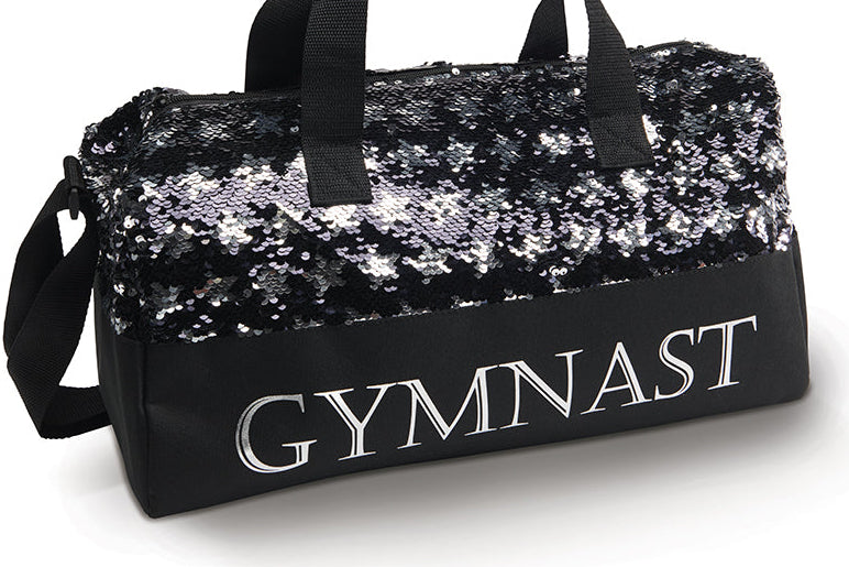 B20522-Sequin Gymnastics Stars Bag