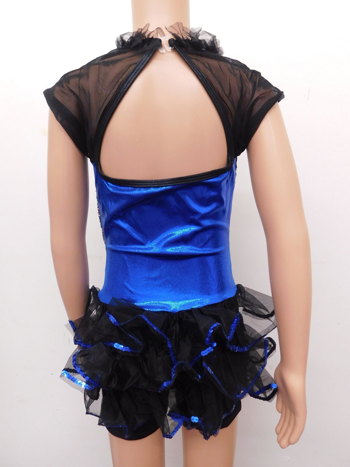 Pre-Owned Costume Curtain Call  E2066 Medium Child Royal Blue  Jazz