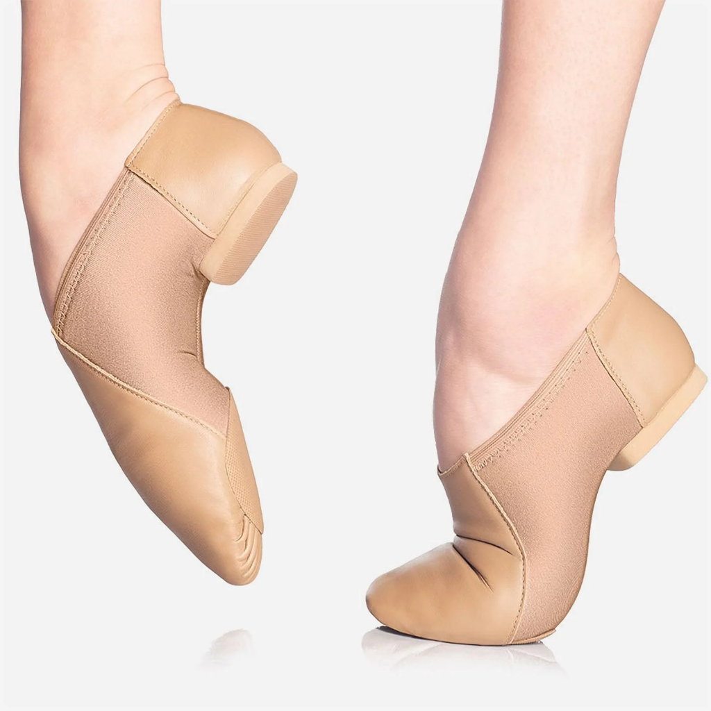 NEW Jazz Shoes So Danca Child Sizes Adult Sizes Side Elastic Pull On Split Sole