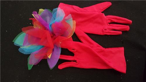 Pre-Owned Costume Costume Gallery  15303 Small Child Red 2in1 Jazz Musical Sequin Bird