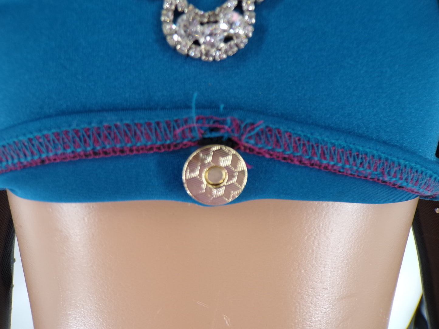 Pre-Owned Costume Reverence   Small Child Teal  Jazz