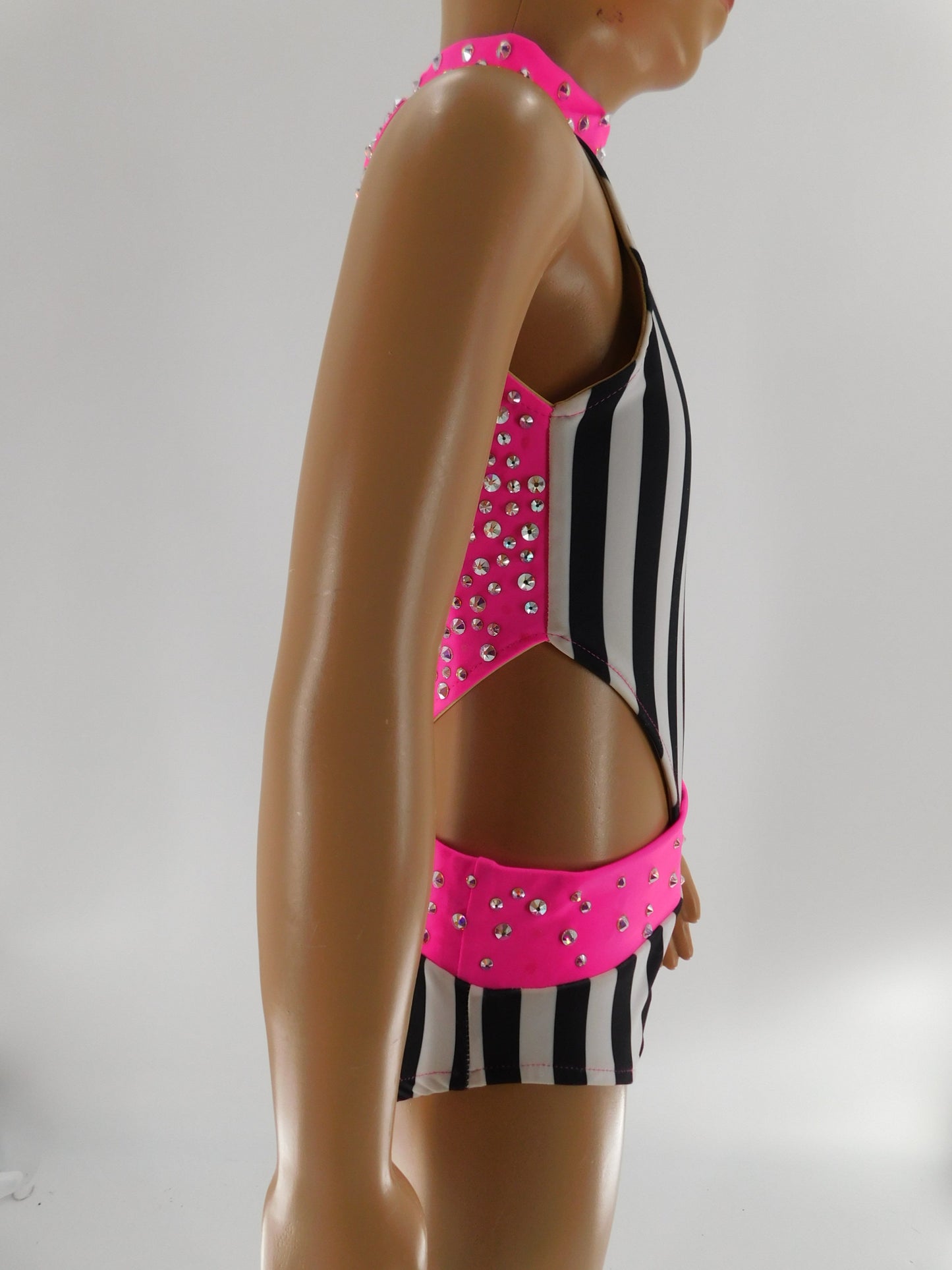 Pre-Owned Costume Glamour   Medium Child Pink  Jazz