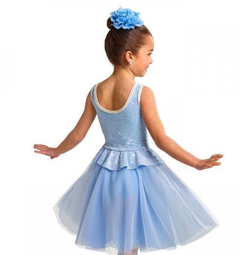 Pre-Owned Costume Curtain Call  E2143 XL Child Blue  Ballet