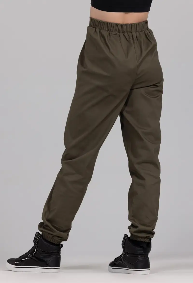 Pre-Owned Pants Balera 14556 Medium Child Black Jazz Tap