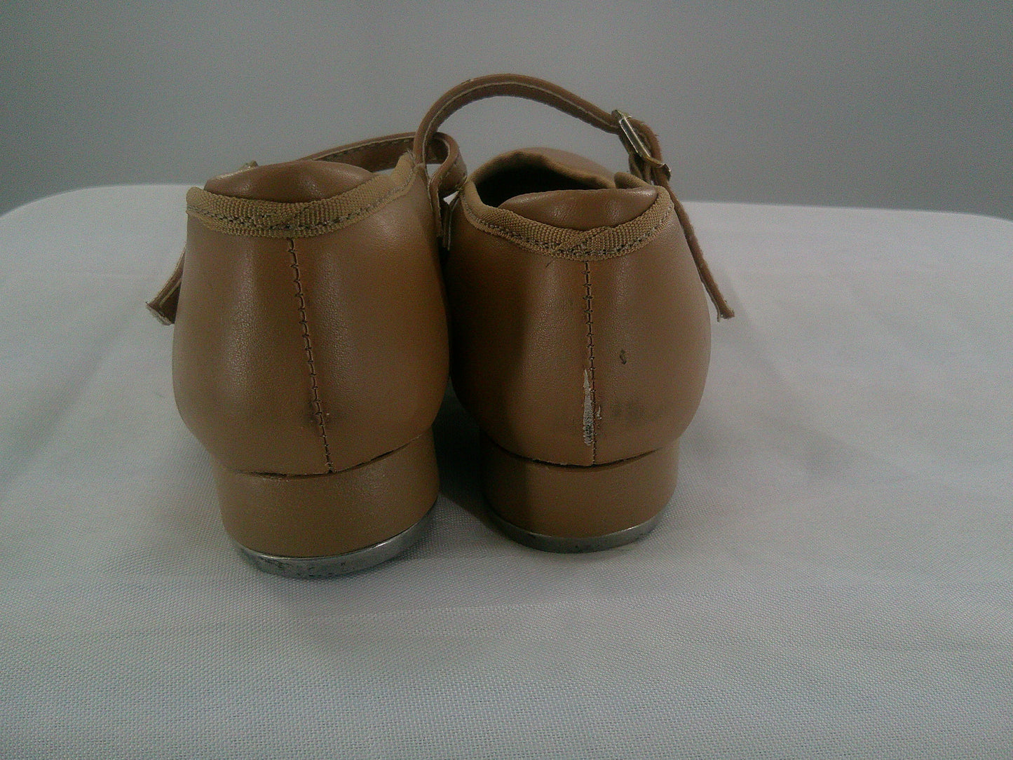Pre-Owned Tap Shoes Theatricals Kids 12.5M Mary Jane Man Made Buckle Student
