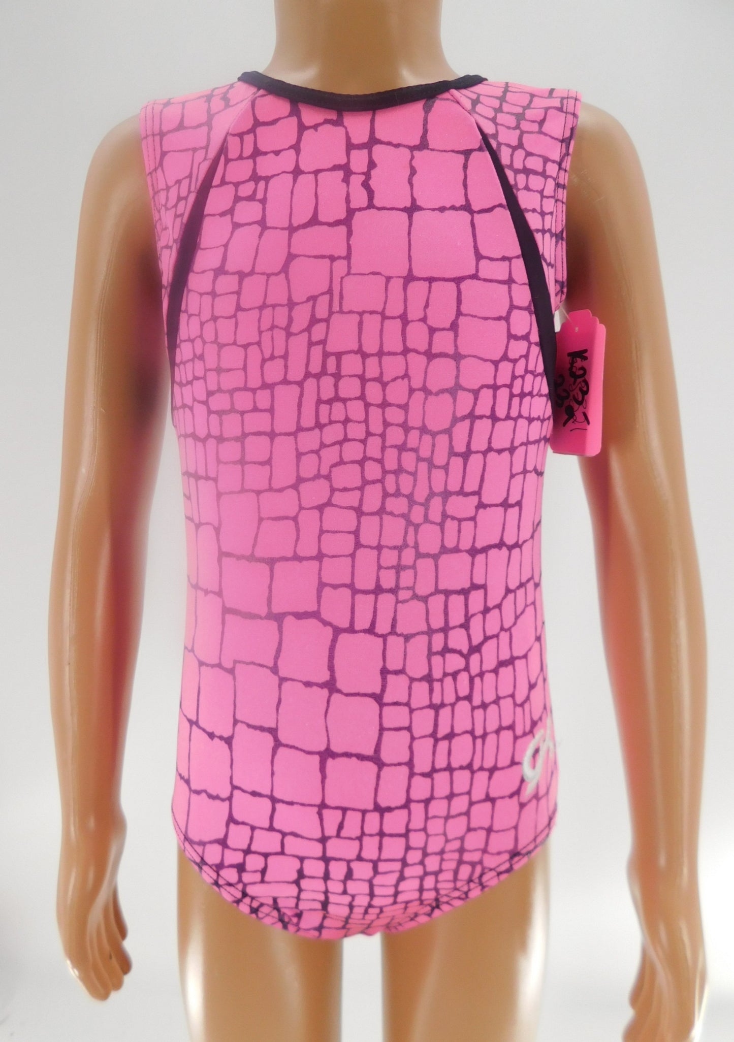 Pre-Owned Leotard GK  E2498 Small Child Watermelon Black  Ballet