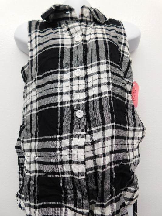 Pre-Owned Top Costume Galler  HH44 Small Child Black  Jazz