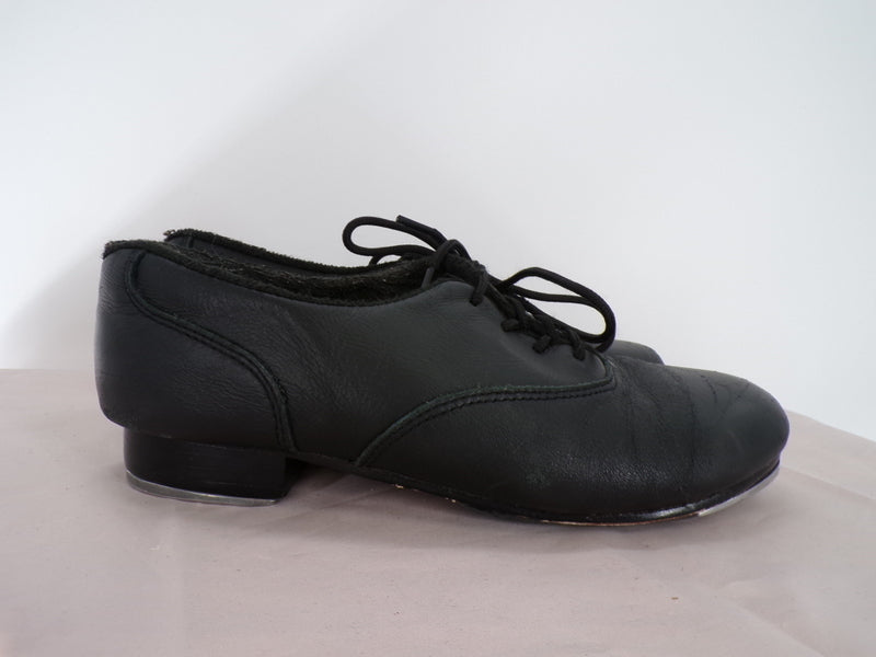 Pre-Owned Oxford Tap Shoes 7M Adult Revolution 581 Black