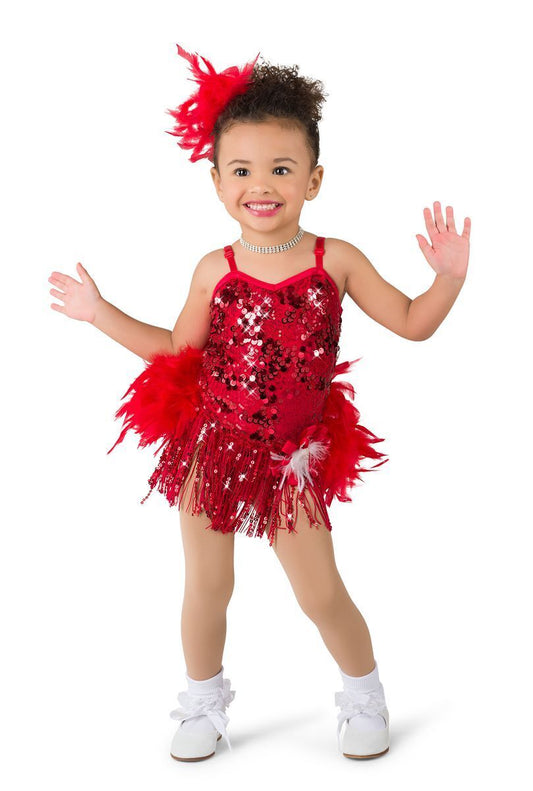 Pre-Owned Costume Costume Gallery  20311 Small Child Red  Jazz