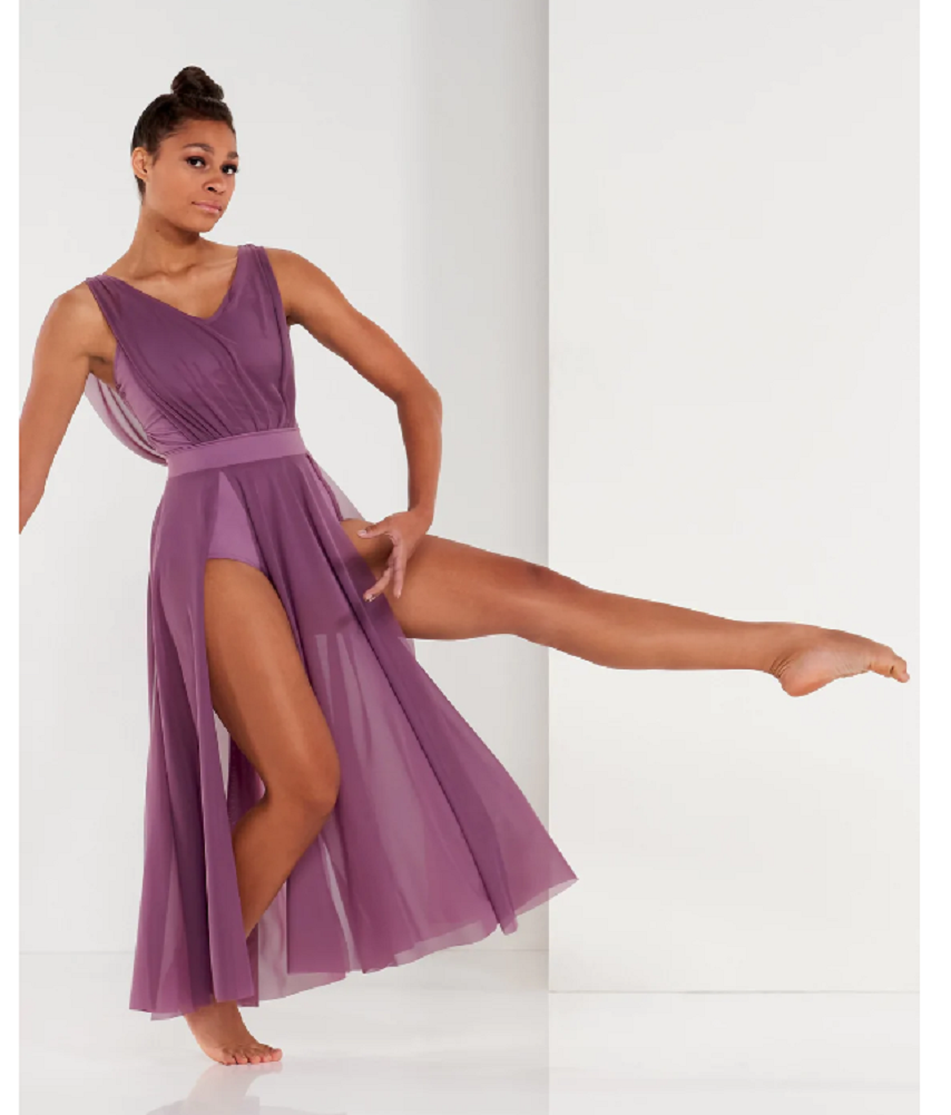 Pre-Owned Costume Kelle Medium Adult Purple 2 pc Lyrical