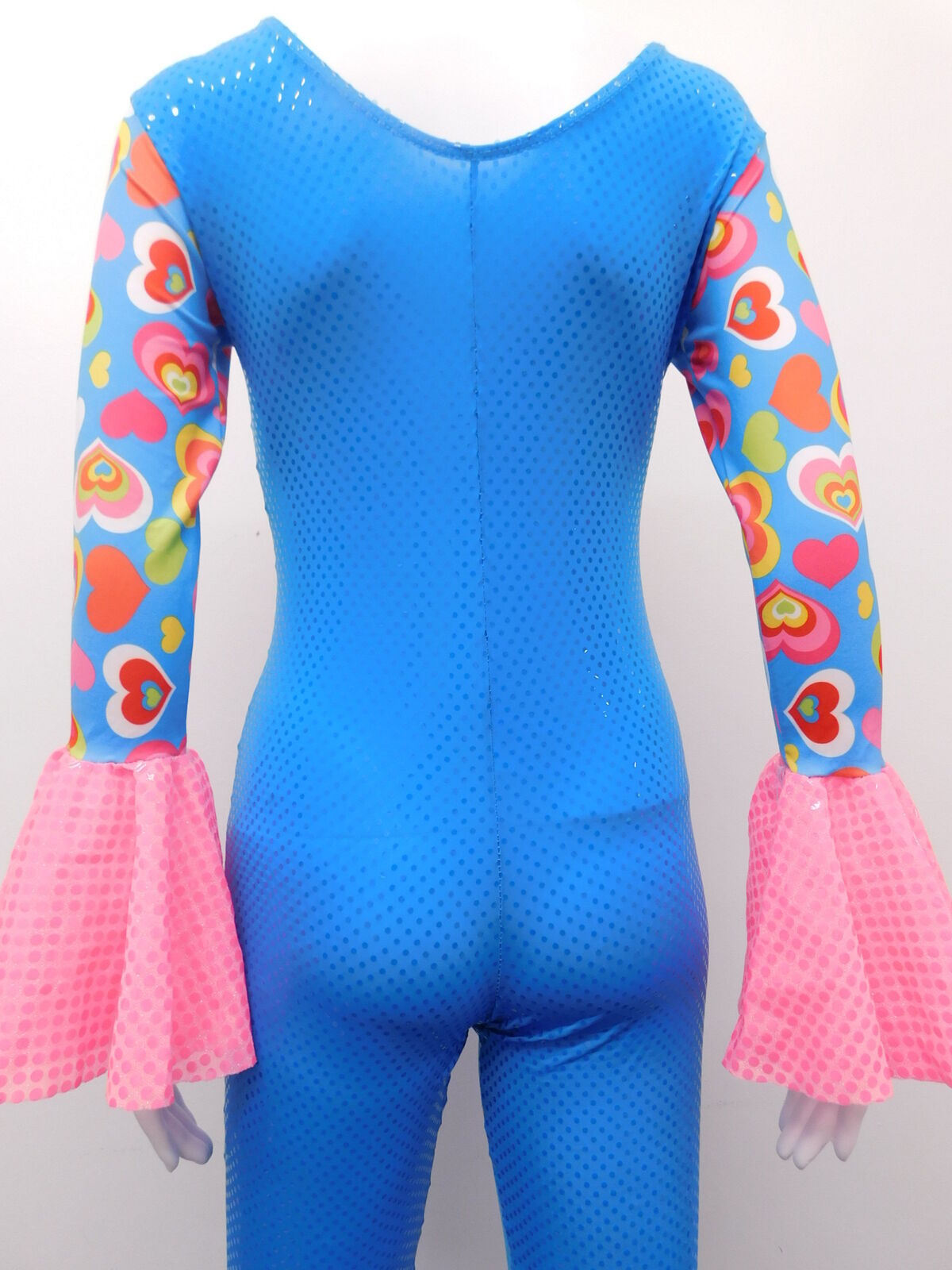 Pre-Owned Costume Dansco   Large Child Turquoise  Jazz