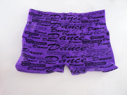 Pre-Owned Shorts Idea   Medium Child Purple  Cheer Jazz